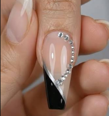Nail art rhinestones and DIY decoration
